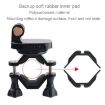 Bicycle Motorcycle Handlebar Mount for GoPro, Insta360, DJI - Black - 5