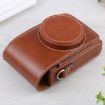 Brown PU Leather Camera Case for Ricoh GR III/GRII & Sony ZV-1/RX100 Series - 2