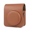 FUJIFILM instax mini 40 Brown Retro Leather Camera Case with Strap - 5