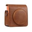FUJIFILM instax Square SQ1 Brown PU Leather Camera Bag with Strap - 4