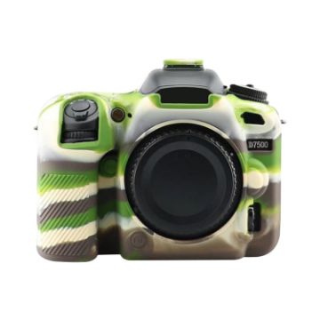 Camouflage Soft Silicone Case for Nikon D7500 - Protective Cover - 1