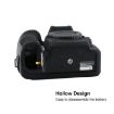 Nikon D7500 Soft Silicone Protective Case - Black - 7