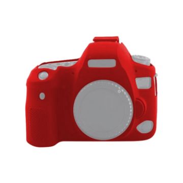 Canon EOS 6D Mark II Red Soft Silicone Protective Case - 1