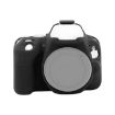 Canon EOS 200D/Mark II Black Soft Silicone Protective Case - 1