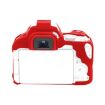 Canon EOS 200D/Mark II Red Soft Silicone Protective Case - 3