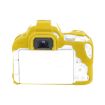 Canon EOS 200D/Mark II Yellow Soft Silicone Protective Case - 3