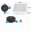 BEXIN QR-02 360 Rotation Quick Release Tripod Base Plate - Black - 7