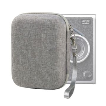 FUJIFILM Instax mini EVO Hard Case Box Storage Bag - Grey - 1