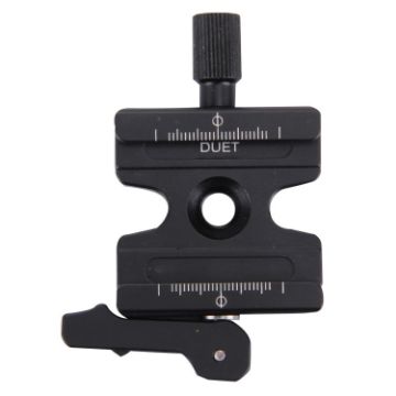 Fittest FC-50LS Aluminium Alloy Quick Release Clamp Plate with Knob & Lever - 1