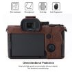 Sony A7 IV Soft Silicone Protective Case - Coffee Color - 3
