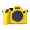 Sony A7 IV Soft Silicone Protective Case - Yellow Cover - 1