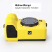 Sony A7 IV Soft Silicone Protective Case - Yellow Cover - 5