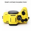 Sony A7 IV Soft Silicone Protective Case - Yellow Cover - 6