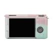 Sony ZV-E10 Soft Silicone Protective Case - Pink Green Cover - 2