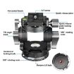 BEXIN DT-02S/S 2D 360 Panorama Tripod Fluid Drag Head w/ Quick Release - 3