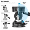BEXIN DT-02S/S 2D 360 Panorama Tripod Fluid Drag Head w/ Quick Release - 4