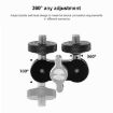 BEXIN TM-2 Multi-function Magic Arm Ball Mount Clamp Clip - 4