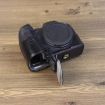 Canon EOS R7 PU Leather Camera Half Case Base, 1/4" Thread, Black - 4