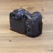 Canon EOS R7 PU Leather Camera Half Case Base, 1/4" Thread, Black - 6