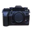 FUJIFILM X-T5 PU Leather Camera Half Case Base Black 1/4" Thread - 1