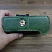 FUJIFILM X-T5 Green PU Leather Camera Half Case Base 1/4" Thread - 5