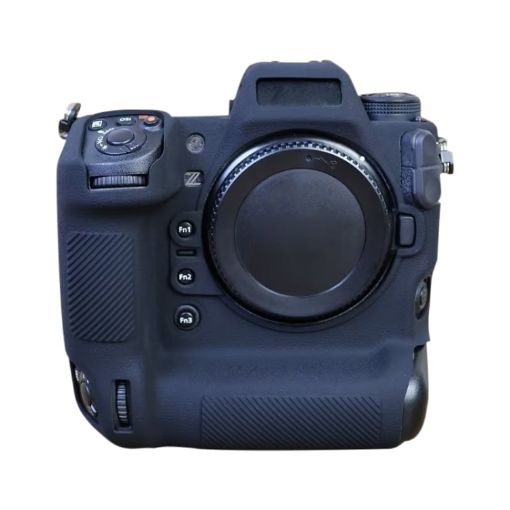 Nikon Z9 Soft Silicone Protective Case - Black Cover for Camera Safety - 1
