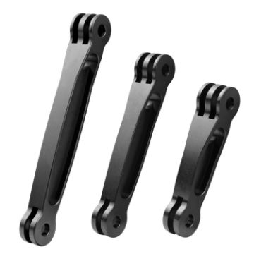 3 in 1 Aluminum Extension Arm Grip for GoPro, Insta360, DJI Cameras - 1