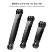 Aluminum Extension Arm for GoPro, Insta360, DJI - 6.8cm Length - 3