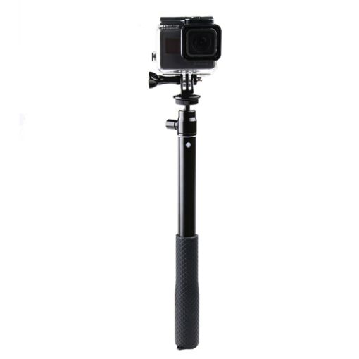 Foldable Tripod & Selfie Stick for GoPro, Insta360, DJI & Phones 30-93cm - 1
