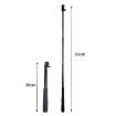 Foldable Tripod & Selfie Stick for GoPro, Insta360, DJI & Phones 30-93cm - 3