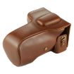 Nikon D7200/D7100/D7000 Camera Case Bag PU Leather (Brown) 18-200/18-140mm - 2