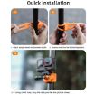 Sunnylife Action Camera 360 Strap Wrap Band Mount Bike Clip Holder - 7