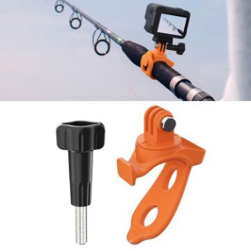 Sunnylife Action Camera 360 Strap Mount Bike Tube Clip Holder Orange - 1
