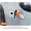 Sunnylife Action Camera 360 Strap Mount Bike Tube Clip Holder Orange - 6