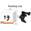 Sunnylife Action Camera 360 Strap Mount Bike Tube Clip Holder Orange - 8