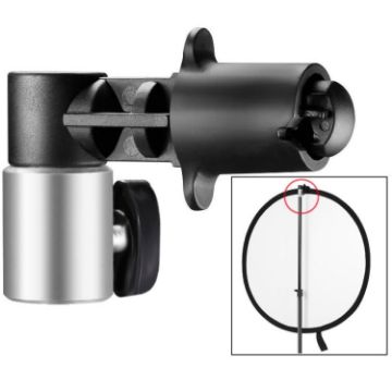 Photography Studio Reflector Holder Clip for Light Stand - Photo Video - 1