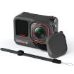 Insta360 Ace Pro 2 Silicone Case with Wrist Strap & Lens Cover - Black - 1