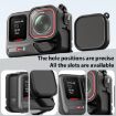 Insta360 Ace Pro 2 Silicone Case with Wrist Strap & Lens Cover - Black - 3