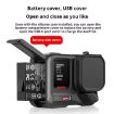 Insta360 Ace Pro 2 Silicone Case with Wrist Strap & Lens Cover - Black - 4