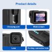 GoPro HERO 2024 Silicone Case with Wrist Strap & Lens Cover - Black - 3