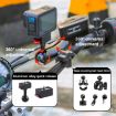 Metal Quick Release Base Adapter for GoPro, Insta360, DJI - Black - 4
