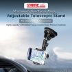 STARTRC Suction Cup Holder Bracket with Phone Clamp - Black - 6