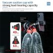 STARTRC Suction Cup Holder Bracket with Phone Clamp - Black - 7