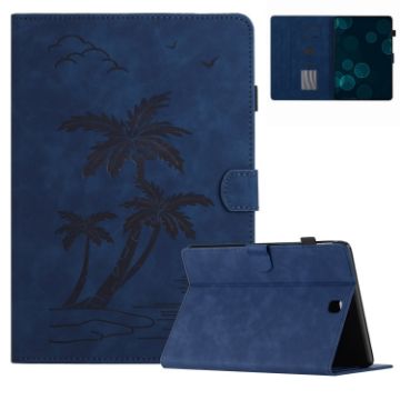 Samsung Galaxy Tab A 9.7 T550/T555C Coconut Tree Leather Case Blue - 1
