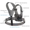 360 Phone Clamp Adjustable Body Mount Belt Chest Strap, 6 in 1 (Grey) - 3
