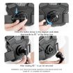 360 Phone Clamp Adjustable Body Mount Belt Chest Strap, 6 in 1 (Grey) - 6