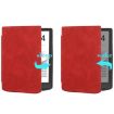 Pocketbook InkPad 4/Color2/3 Retro Leather Tablet Case - Red - 4