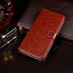 ZTE Blade V 2020 Brown Leather Case with Holder & Card Slots - 1