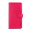 ZTE Blade V 2020 Rose Red Leather Case with Holder & Card Slots - 2