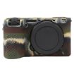 Sony ILCE-6700/A6700 Camouflage Litchi Texture Silicone Case - 2